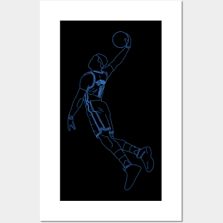 Russell Westbrook Dunk Neon Posters and Art